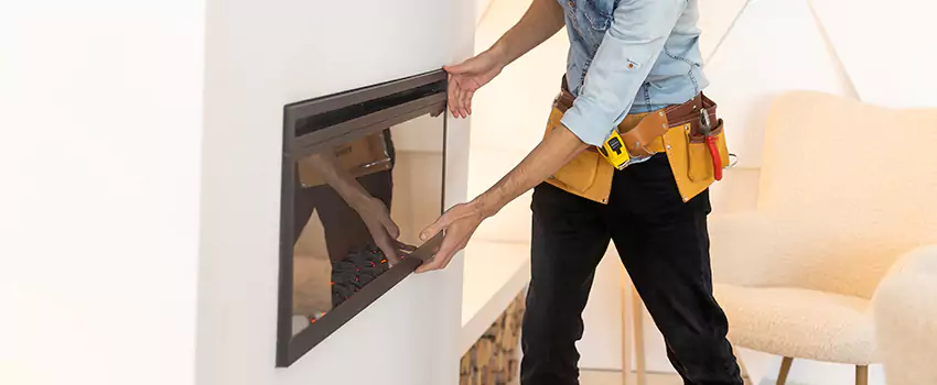 Metal Fireplace Installation in Valparaiso, Indiana