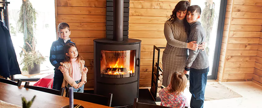 Morso Cast Iron Fireplace Insert Installation in Valparaiso, Indiana