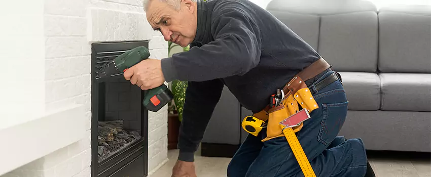 New Indoor Fireplace Installation in Valparaiso, Indiana