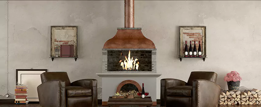 Thelin Hearth Products Providence Pellet Insert Fireplace Installation in Valparaiso, IN