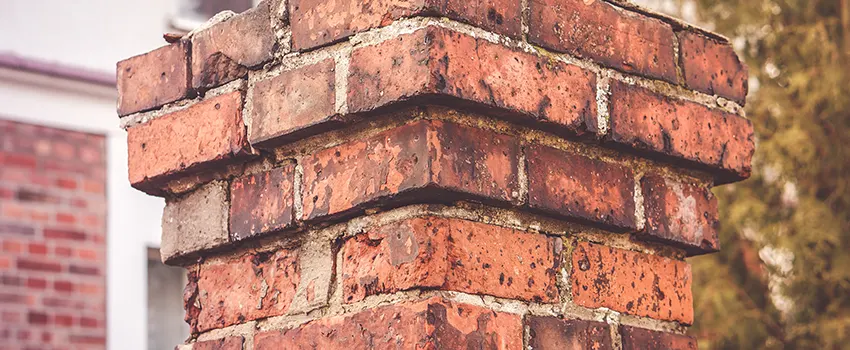 Cracked Chimney Bricks Repair Cost in Valparaiso, Indiana