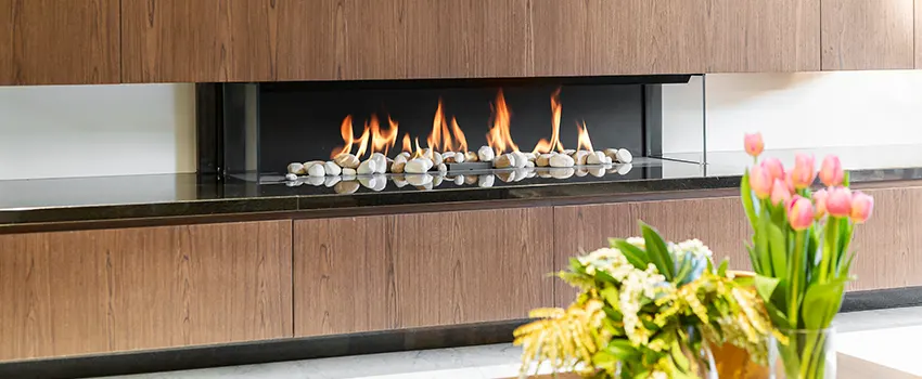 Double-height Fireplace Design Refurbishment in Valparaiso, Indiana